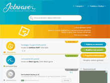 Tablet Screenshot of jobwave.it